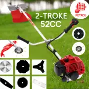 7 in 1 52CC Petrol Pole Chainsaw Brush Cutter Edge Whipper Snipper Hedge Trimmer