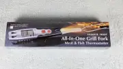 Sharper Image All-in-One Grill Fork with Meat and Fish Thermometer