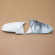 White Rearview Mirror Cap Wing Side Mirror Cover For BMW 1 2 3 3GT 4 X1 E84 M2 i3 Series F20 F21 F22 F23 F30 F31 F32 F33 F34 F80