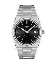 Tissot PRX Men's Black Watch 40 mm Quartz Movement