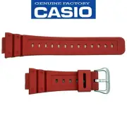CASIO G-SHOCK Watch Band Strap DW-5600P-4 DW-5600TB-4A Red Original Red Rubber