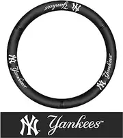 MLB - New York Yankees GLSTEERCOVER-New York Yankees Genuine Leather Steering Wheel Cover