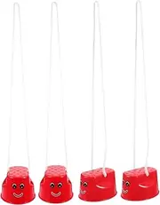 Yardwe 4Pcs Balance Stilts for Training Interactive Stepper for Kindergarten Sensory Balance Fun for Boys Equipment for Skill Development