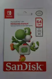 NEW Nintendo Switch Micro 64GB SD NEW Memory Card