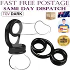 Cock Ring For Men Couples Sex Toy Balls Double Delay Ejaculation Black Aid New