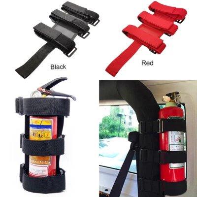 Fire Extinguisher Holder Oxford Fire Mount Strap For Vehicle Fire Extinguisher