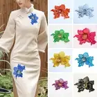 Sequin Flower Patches Applique Embroidered Iron on Patch for Clothes Accessories