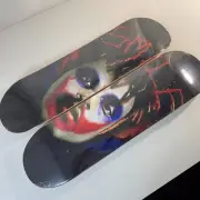 Vlone X The Weekend X Juice Wrld "Smile" Skateboard Deck Set Of 2 Size 8.25 NEW