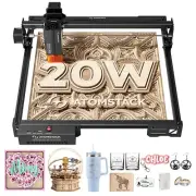 ATOMSTACK 20W Laser Engraver, A20 PRO V2 Laser Cutter, for Personalized Gifts