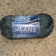 Lion Brand Jeans Yarn-Vintage -505-150 Stonewashed Worn Jean Look 100% Acrylic