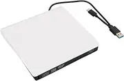 Areyourshop USB-C/USB 3.0 External BD Burner|External Blu-ray Drive| 6X Speed CD DVD Drive for Mac/PC | Plug and Play for MacBook Pro/Air, Desktop Laptop - BD/CD/DVD Burn/Play/Read, Windows & Mac OS