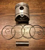 BENELLI MOTOBI SPRITE 200cc THIRD OVERSIZE 67.1mm PISTON KIT - RINGS PIN CLIPS