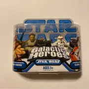 Star Wars Galactic Heroes Hasbro Anakin Skywalker & Clone Trooper Figure Set