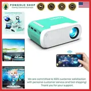 Mini Projector Portable 1080P WiFi Built-in Speaker Home Theater Lightweight