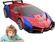 RC Car Stunt Transform Robot, Deformation Racing Automobile, 9.06x3.94x1.97 inches Adorable Fun Remote Control Car Toy for Childrens Day, Thanksgiving, Easter