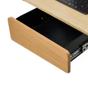 Oikiture Under Desk Drawer Pull Out Sliding Tray Organizer with Drawers Dividers