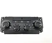 A/C Heater Climate Control Panel Switch Button Air Conditioning Console Board Key Knob Assy Compatible for Chrysler 300C 2005-2010