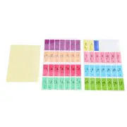 1Set New 88-Key Electronic Keyboard Piano Key Beginner Note Stickers Labels pp