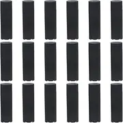 Flyusa 5ml 50 Pcs Frosted Black Empty Oval Deodorant Lip Balm Tubes Twist-up Refillable Mini Size Containers for Carry-On Travel,DIY Deodorants