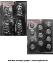 DEEP THROAT Adult Chocolate Candy Mold & Bite Size Ladies Chocolate Candy Mold