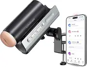 Lovense Solace Pro Automatic Male Masturbator App Remote Control Thrusting Blowjob Machine with Immersive AI/VR Experience Adjustable Male Stroker for Enhanced Pleasure Male Sex Toys