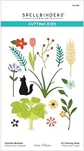 Spellbinders Garden Builder by Annie Williams Etched Dies, Metal