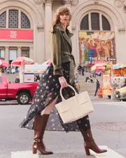 [Belle & Bloom] Breton Knee High Boot - Brown
