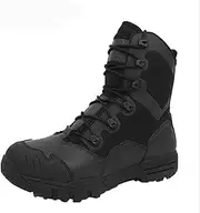 [RICHOLV] Winter Men Military Boots Leather Desert Combat Boots Men's Work Shoes Ankle Boots