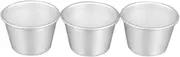 CIYODO Ovenproof Aluminum Cake Pan Round Baking Mold Cake Tin Non-Stick Surface Mini Pan Pudding DIY Baking Kitchen Tools