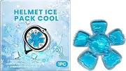 Ice Pack Head | Gel Cold Pack | Helmet Cooling Reusable Flexible Soothing Comfort Pad Cooler For Headache Injuries Wisdom Teeth Fever Hangover