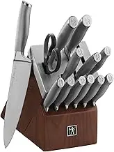 HENCKELS Modernist Razor-Sharp 14-Piece Self-Sharpening Knife Set, Chef Knife, Paring Knife, Bread Knife, Steak Knife, German Engineered Informed by 100+ Years of Mastery