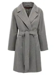 [Max Mara Studio] Max Mara Studio-Pazzo Trench E Impermeabili Grigio-Donna 44IT