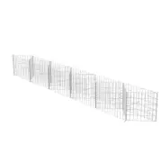 NNEVL Gabion Basket Galvanised Steel 300x30x50 cm