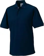 [Russell] Mens Polycotton Pique Hardwearing Polo Shirt