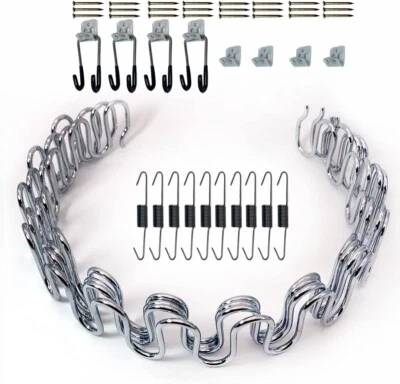 Kaupuar 21" Sofa Upholstery Spring Replacement Kit for Repair Couch Recliner New