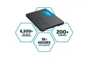 [CT500BX500SSD1] BX500 500GB 2.5" SATA3 6Gb/s SSD 3D NAND 550/500MB/s 7mm 1.5 mil MTBF