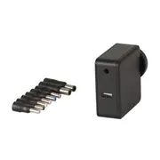 [Bourne] Compact Automatic Laptop Power Adaptor with USB Socket (65W)