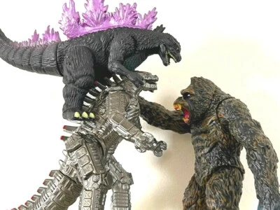 GODZILLA vs KONG MECHAGODZILLA Action Figure set Monsterverse Toys gift Monarch