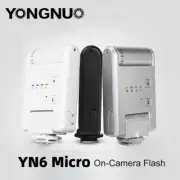 YONGNUO YN6 Micro Mini On-Camera Flash Light GN6 Speedlite Universal Sony Camera