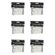 6PK Urban Kitchen Cake Decorating Kit 10 Piping Bags & 3 Nozzles