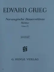 Grieg Norwegian Peasant Dances Op 72 for Piano Henle Urtext Sheet Music Book