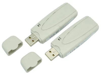 2 PACK! Z-Com WiFi 802.11 b/g 54Mbps USB 2.0 Adapter/Dongle WIN XP, 2K, 98SE, ME