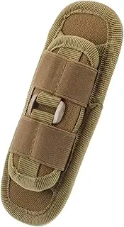 Rotating Flashlight Pouch with Belt Clip Durable Multifunctional Holder for Outdoor Activities Fits Various Flashlight for Camping and Hiking