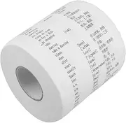 1 Roll English Toilet Paper Bath Tissue Wood Pulp