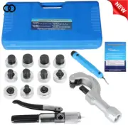 HVAC Hydraulic Swaging Tool Kit For Copper Tubing Expanding 3/8" to 1-5/8" New