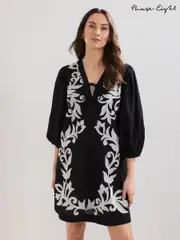 Phase Eight Black Bettie Tunic Dress (H42816) | $298