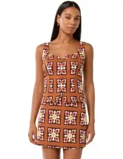 [Forever New] Briar Button Through Top in Orange
