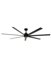 Atlanta 183cm DC Fan with Light in Black