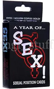 A Year of Sex! Sexual Position Card Game Foreplay Fun Sex Games Kama Sutra