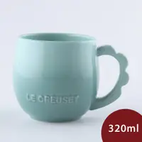 在飛比找PChome24h購物優惠-Le Creuset 蕾絲花語系列 馬克杯 320ml 悠然